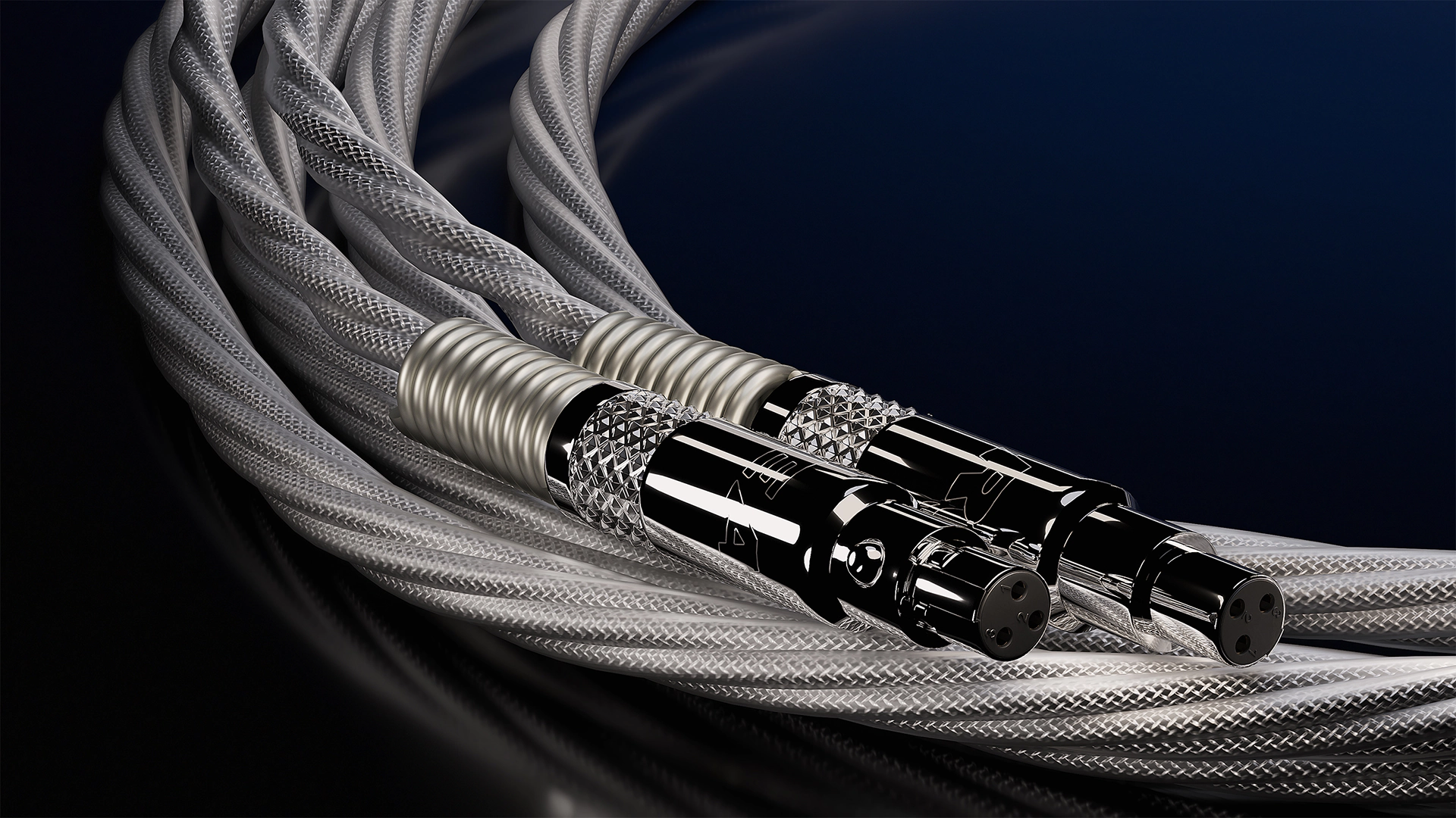 High-End Headphone Cable, precision-crafted from Custom-engineered Silver Alloy 750, enhancing your audio experience.