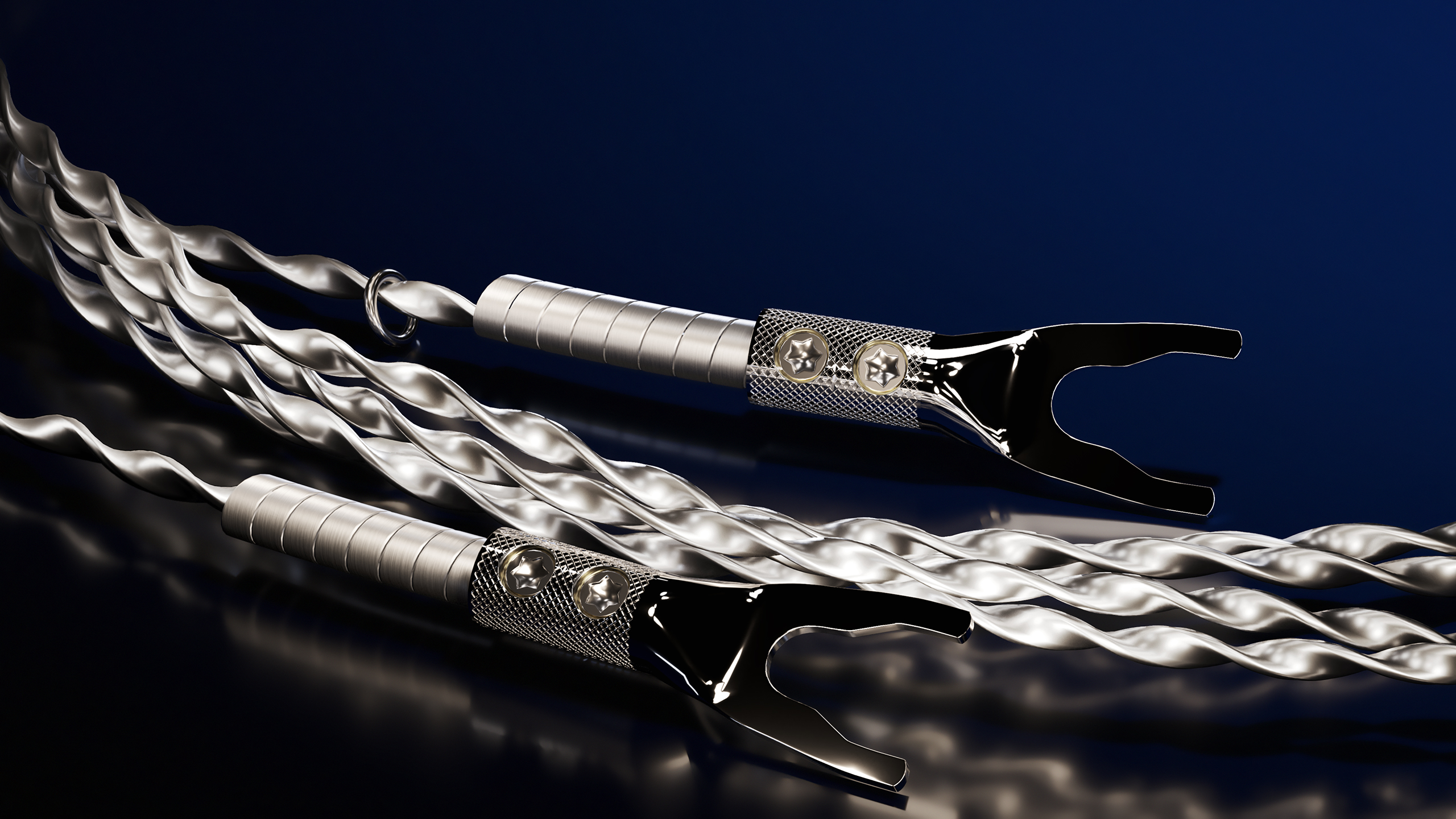 With its rugged yet flexible design, the Premium Quality Pure Silver Grade 999+ Speaker Cable not only provides durability, but also makes installation easy.