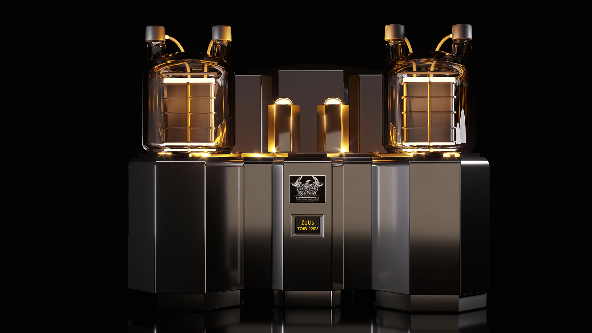 The First Class-A Integrated Tube Power (valve) Amplifier ZEUS unites scientific precision and sleek style, enriching any home setup.