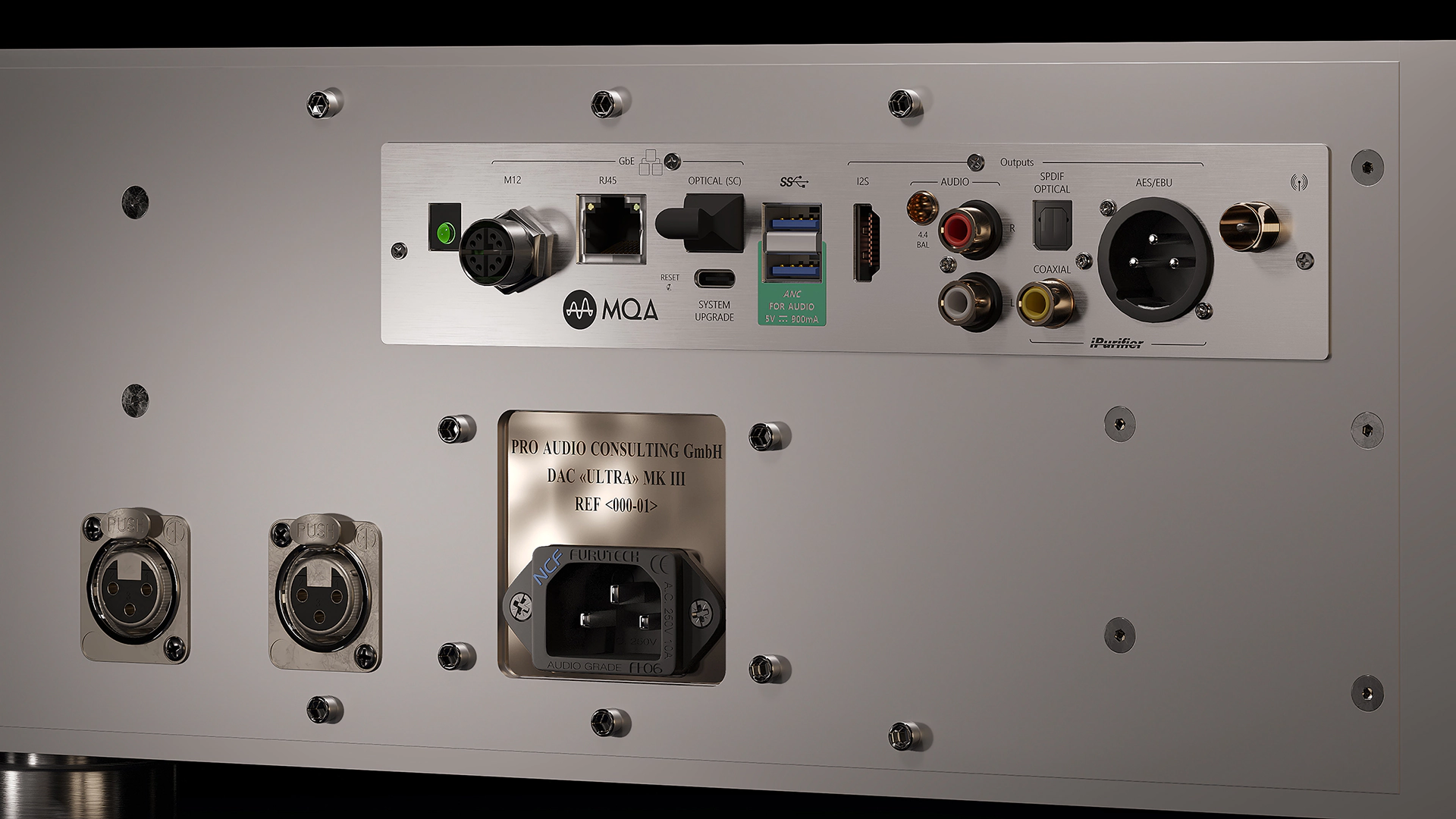 Boasting multiple I/O configurations, the Remarkable DAC ULTRA MK-III REFERENCE effortlessly harmonizes with numerous devices.