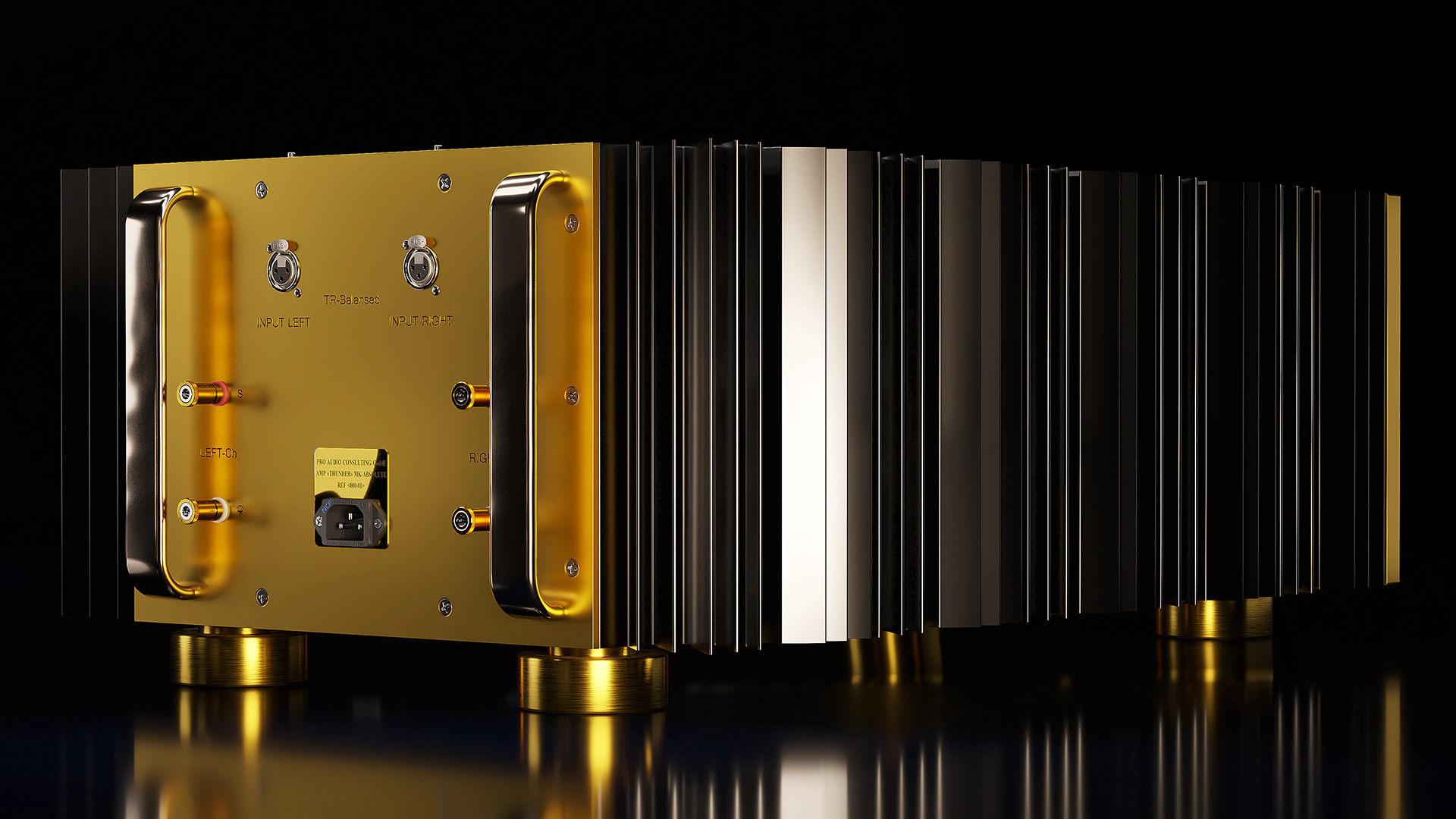 The Exceptionally Fine Quality Class-A Integrated Transistor Power Amplifier AMP not only elevates your audio experience, but is also elegant.